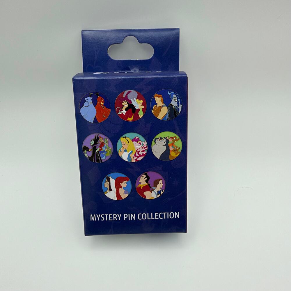 Disney D23 Epic Rivals Mystery Pin Box 2 Pins NEW Unopened